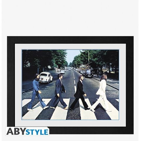 Poster Encadre - The Beatles - Abbey Road